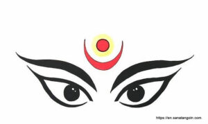 Maa Durga Drawing by Kruti Shah