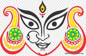 Maa Durga Drawing by Madhubani Art