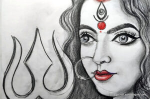 Maa Durga Drawing [ মা দুর্গা ]